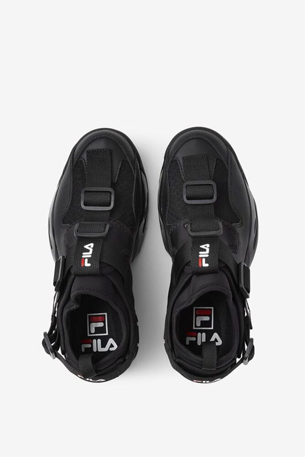 black fila platforms